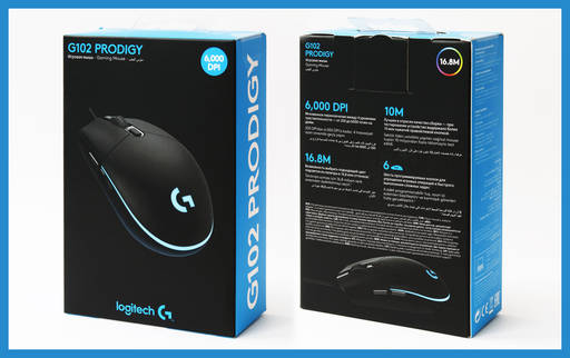 Игровое железо - Крутая малышка. Обзор игровой мыши Logitech G102 Prodigy